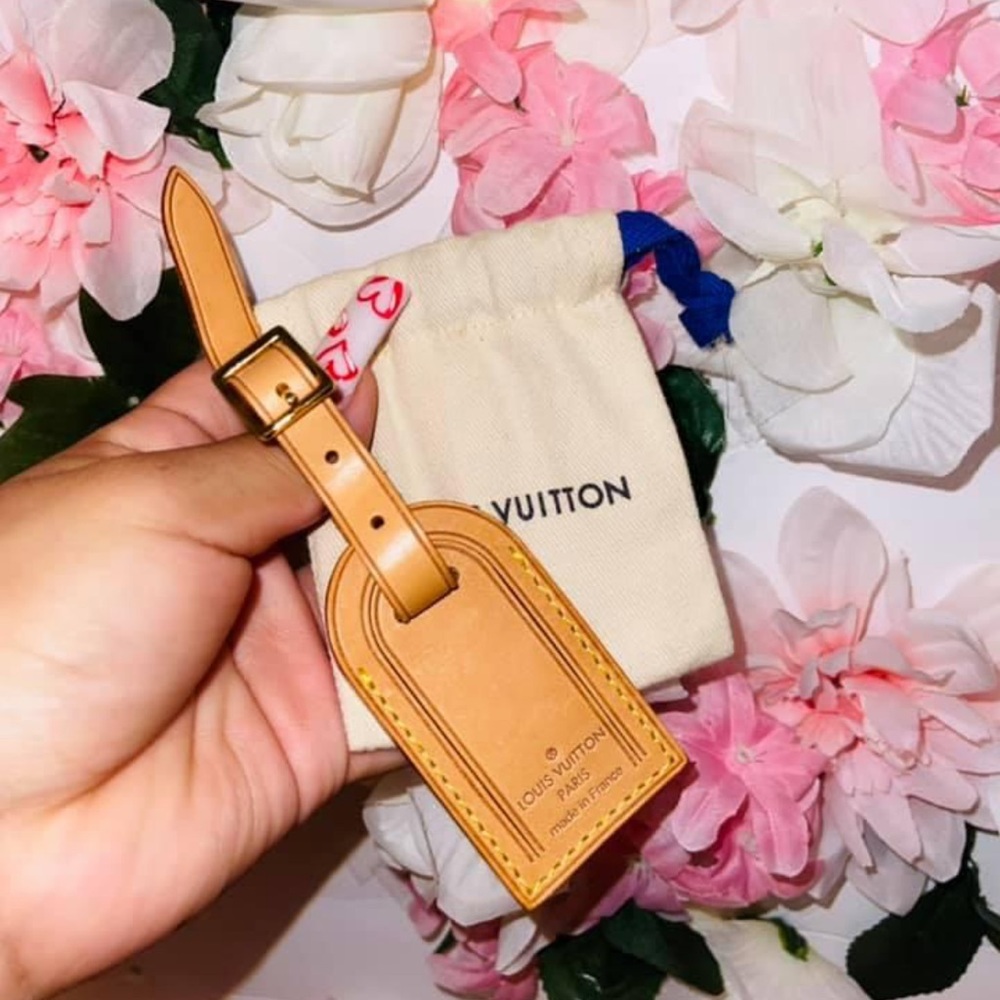 Louis Vuitton luggage tag